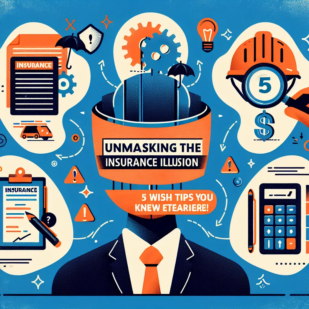 Unmasking The Insurance Illusion: 5 Trendy Tips You Wish You Knew Earlier!